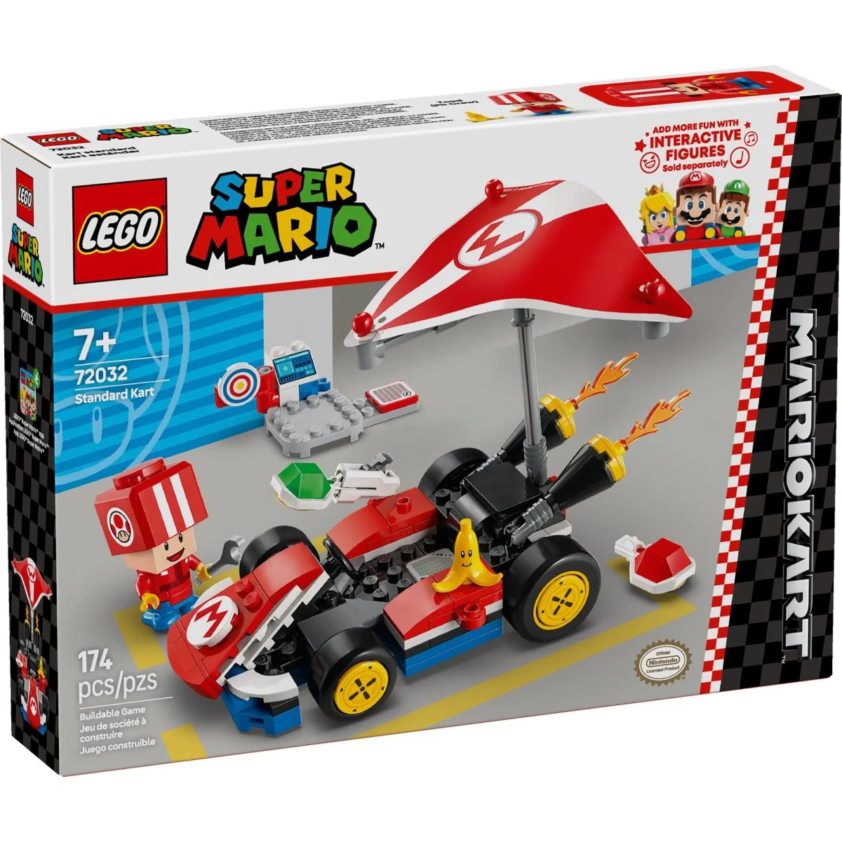 LEGO Super Mario Kart : Standard Kart, 72032, Ages 7+, 174 Pieces - Image 2