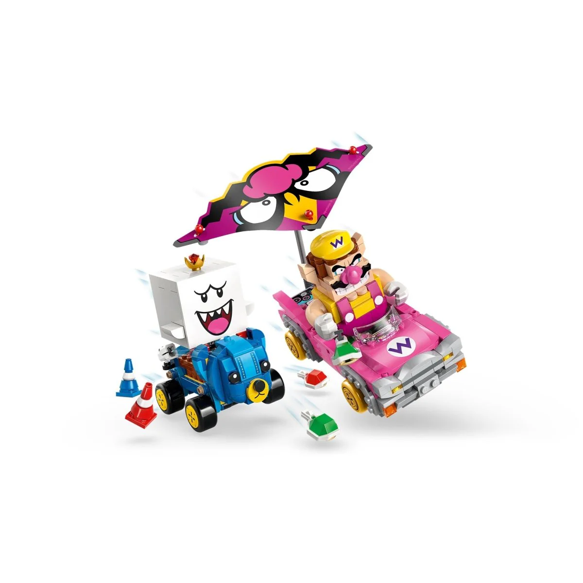 LEGO Super Mario Kart : Wario & King Boo, 72038, Ages 8+, 512 Pieces - Image 5