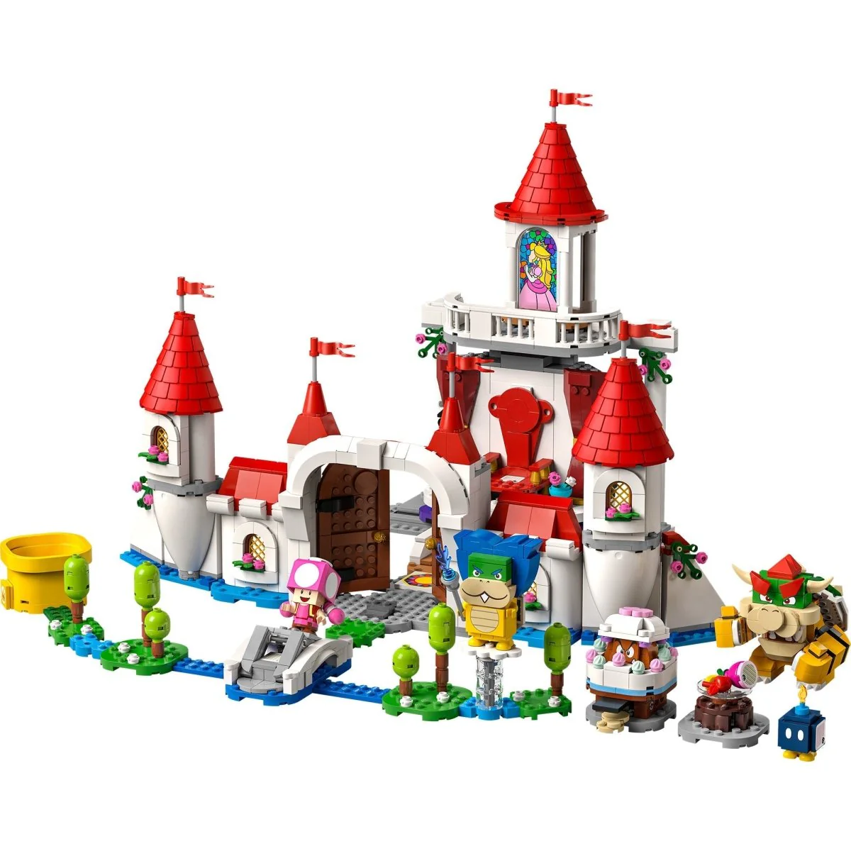 LEGO Super Mario Peach’s Castle Expansion Set, 71408, Ages 8+, 1216 Pieces - Image 5