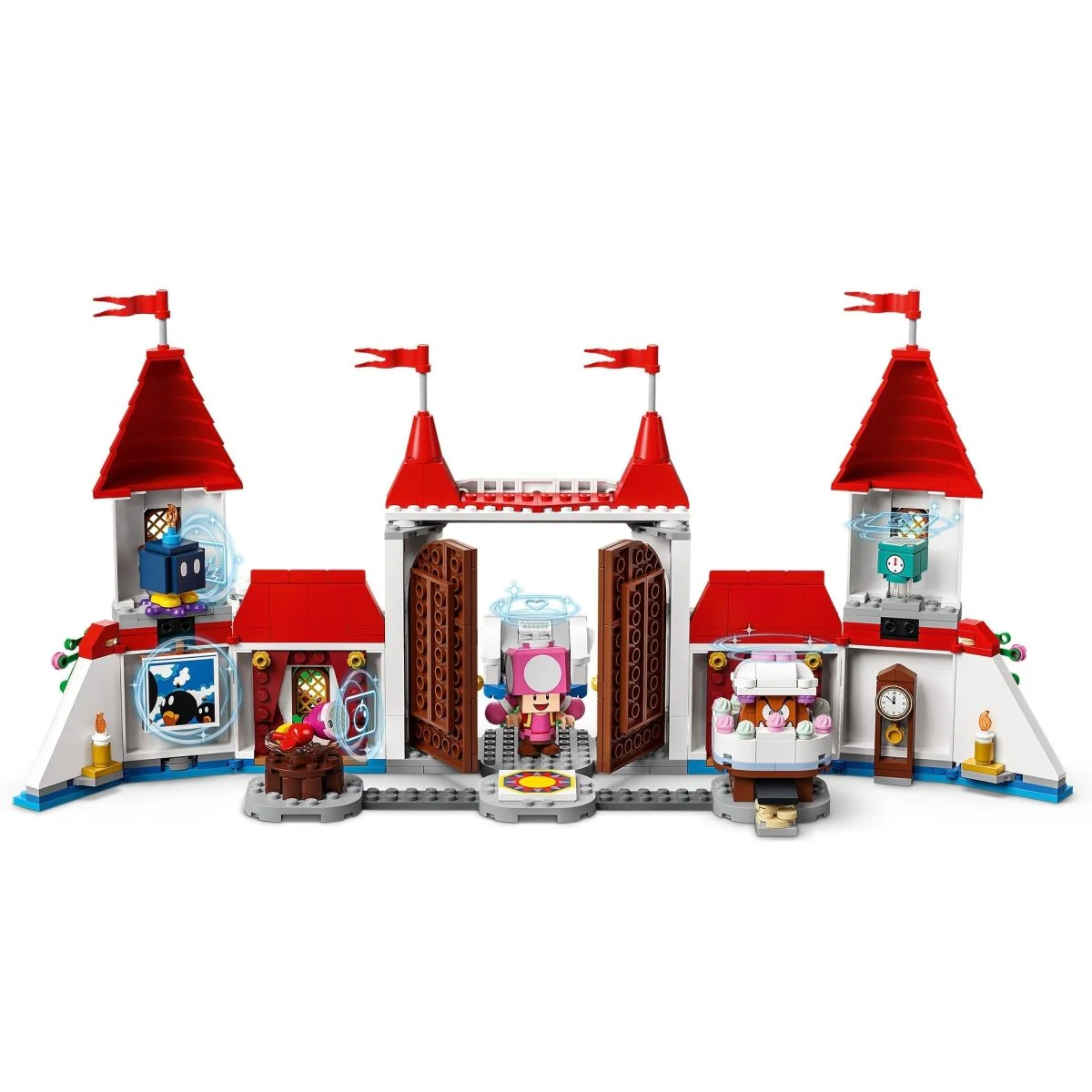 LEGO Super Mario Peach’s Castle Expansion Set, 71408, Ages 8+, 1216 Pieces - Image 6