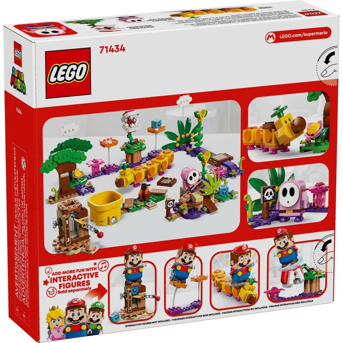 LEGO Super Mario Soda Jungle Maker Set, 71434, Ages 7+, 598 Pieces - Image 3