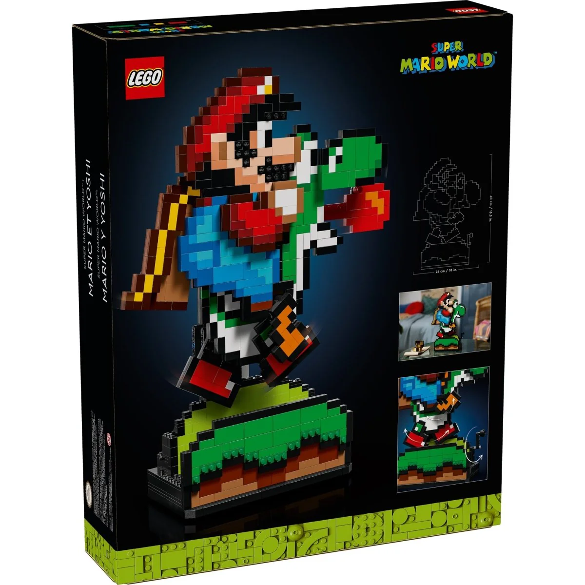 LEGO Super Mario World: Mario & Yoshi, 71438, Ages 18+, 1215 Pieces - Image 3
