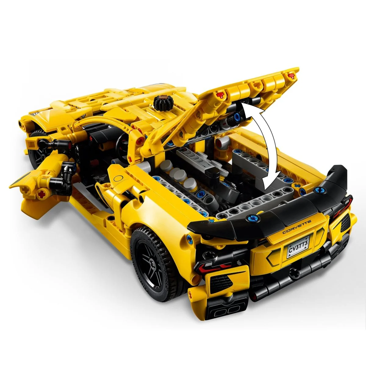 LEGO Technic Chevrolet Corvette Stingray, 42205, Ages 9+, 732 Pieces - Image 6