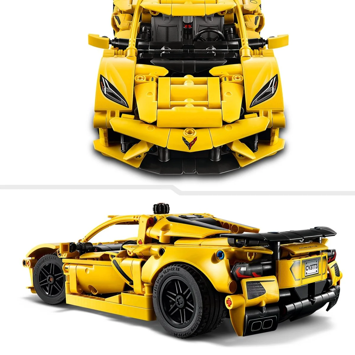LEGO Technic Chevrolet Corvette Stingray, 42205, Ages 9+, 732 Pieces - Image 9