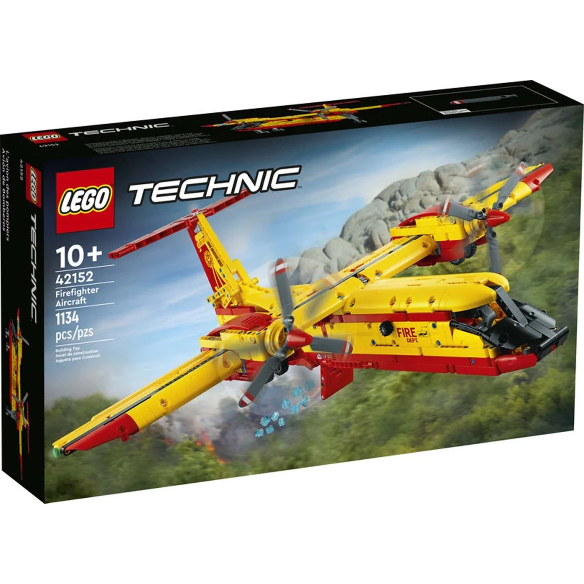 LEGO Technic Firefighter Aircraft, 42152, Ages 10+, 1134 Pieces - Image 2