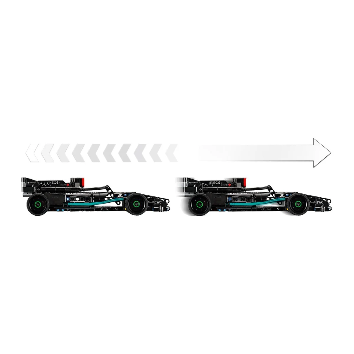 LEGO Technic Mercedes-AMG F1 W14 E Performance Pull-Back, 42165, Ages 7+, 240 Pieces - Image 7