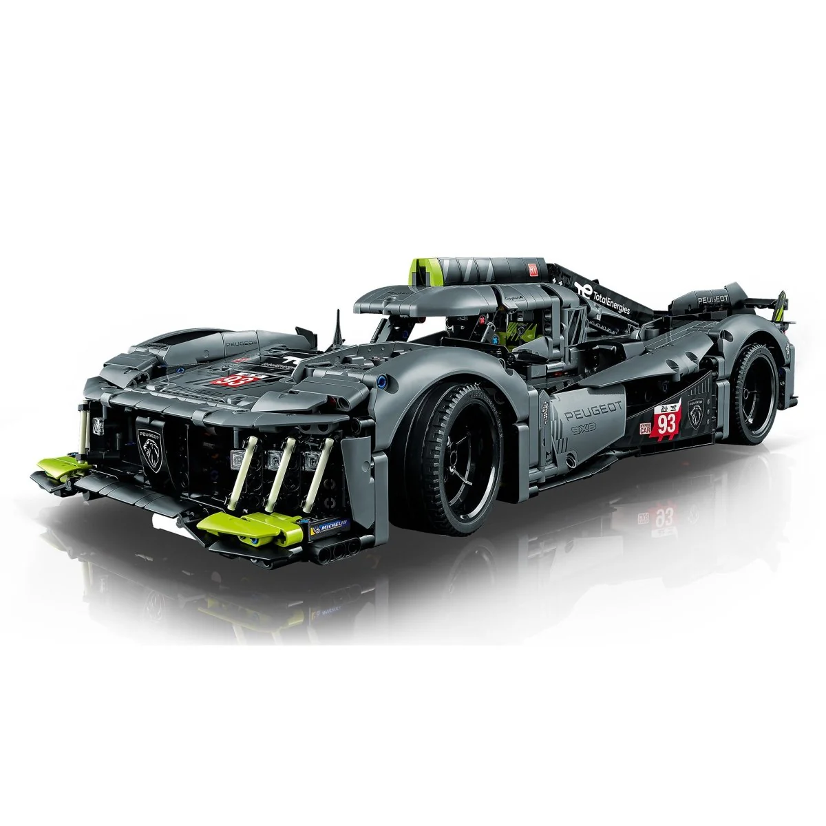 LEGO Technic PEUGEOT 9X8 24H Le Mans Hybrid Hypercar, 42156, Ages 18+, 1775 Pieces - Image 5