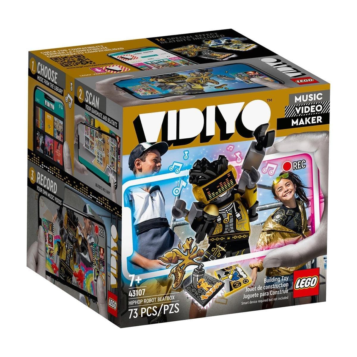 LEGO Vidiyo HipHop Robot BeatBox 43107, Ages 7+