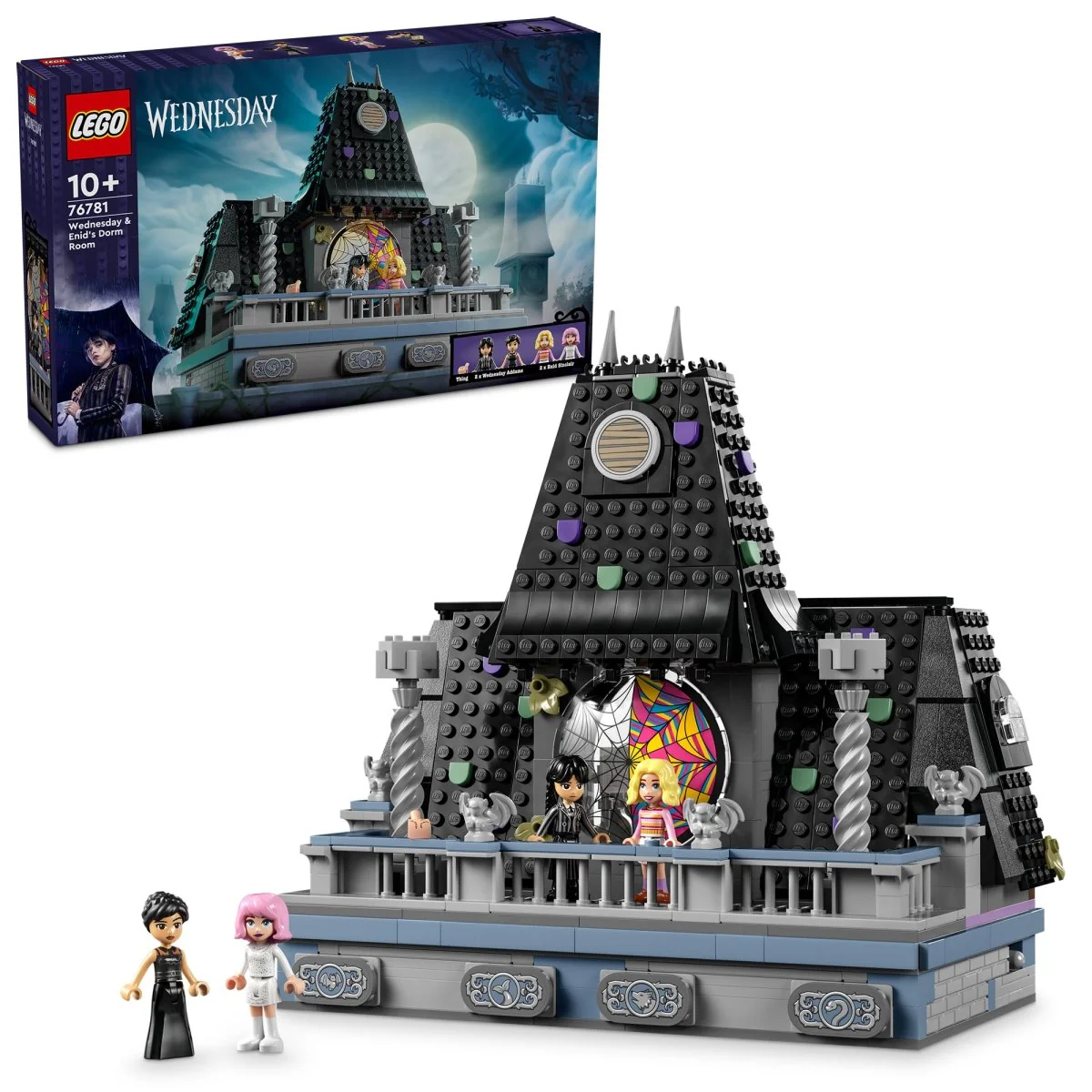 LEGO Wednesday & Enid's Dorm Room, 76781, Ages 10+, 750 Pieces