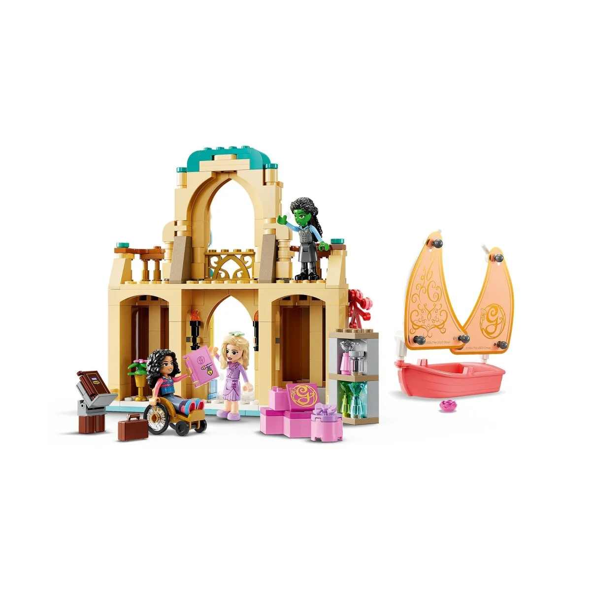 LEGO Wicked Glinda, Elphaba & Nessarose at Shiz University, 75681, Ages 7+, 304 Pieces - Image 6