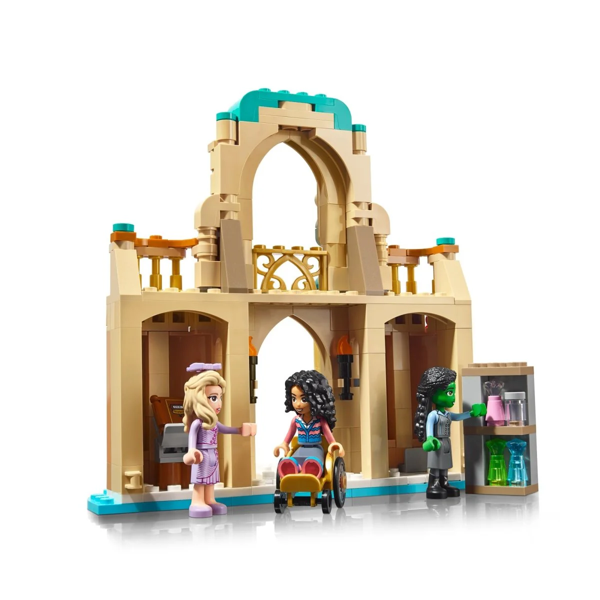 LEGO Wicked Glinda, Elphaba & Nessarose at Shiz University, 75681, Ages 7+, 304 Pieces - Image 7