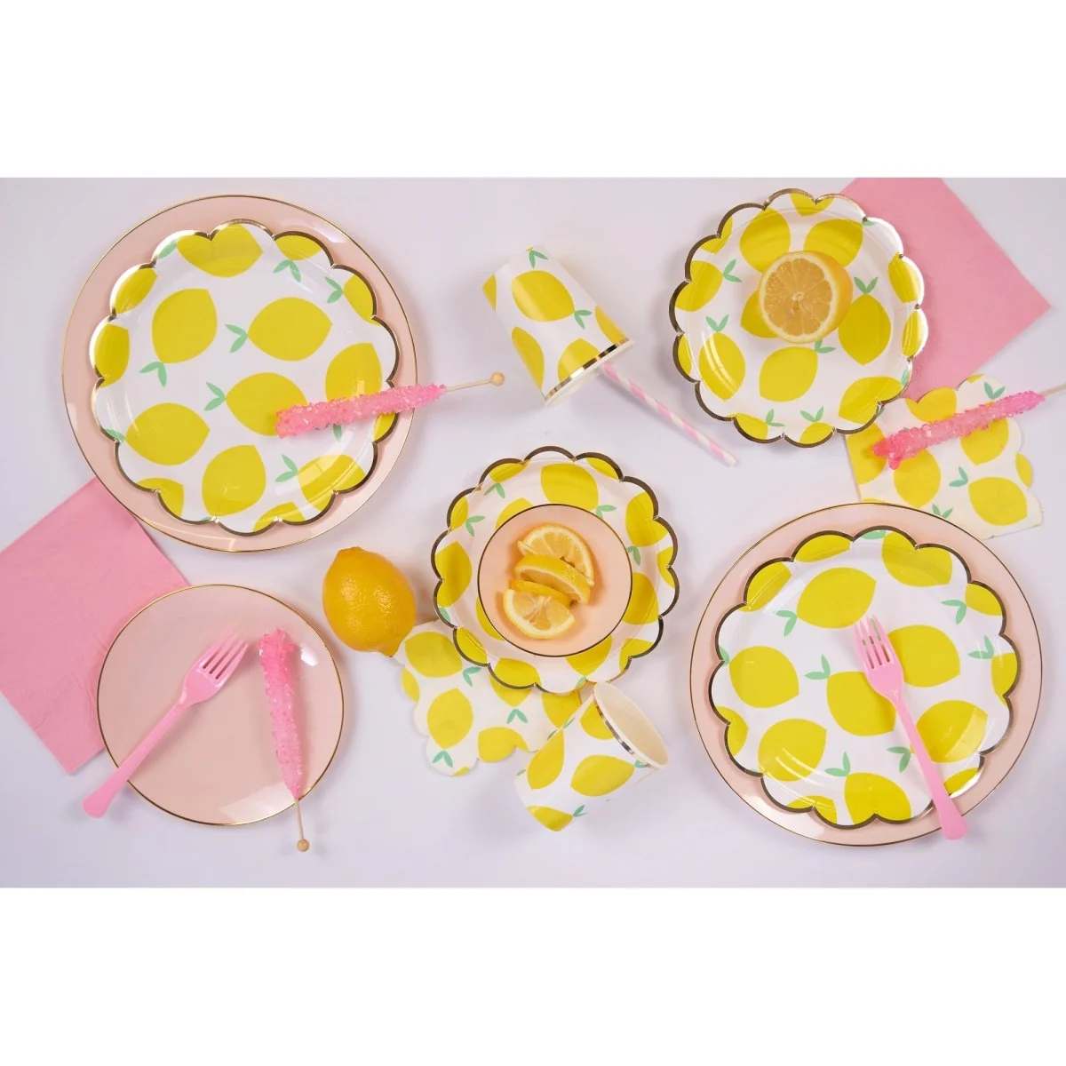 Lemoncello Small Beverage Napkins, 16 Count - Image 2