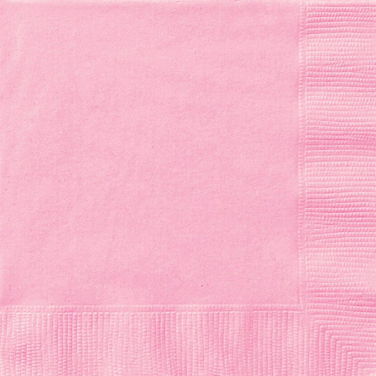 Light Pink Large Lunch Napkins, 40 Count