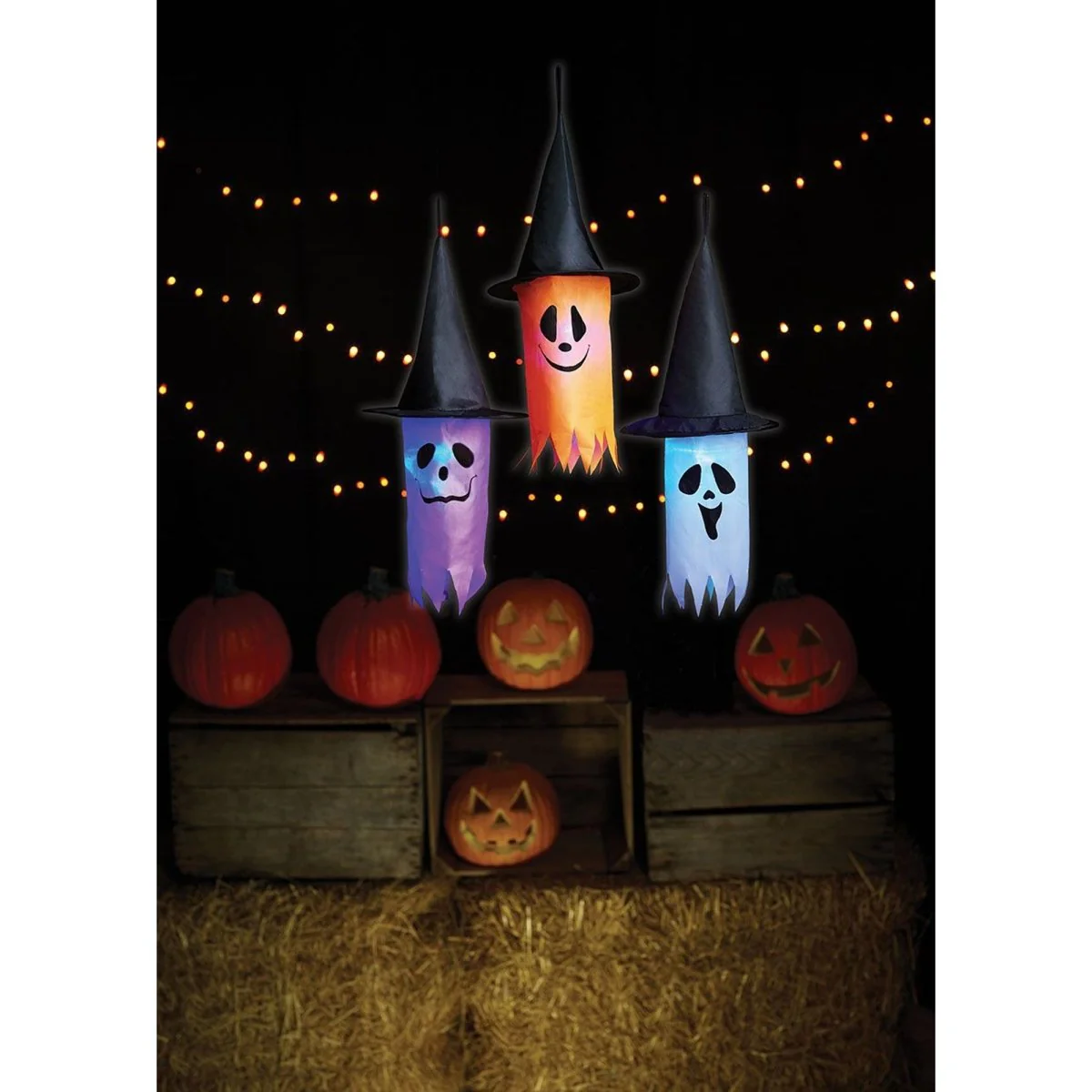 Light-Up Decorative Witch Hat, Assortment, 1 Count - Image 4