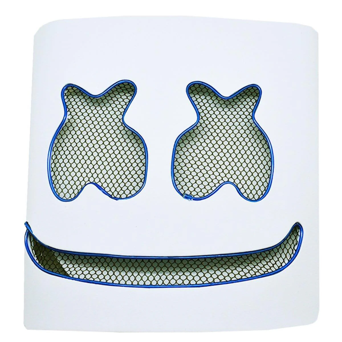 Light-up LED DJ Marshmello Mask, Assortment, 1 Count - Image 2