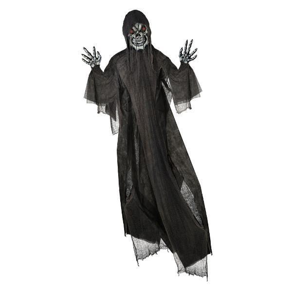 Light-up scary reaper, 12 feet