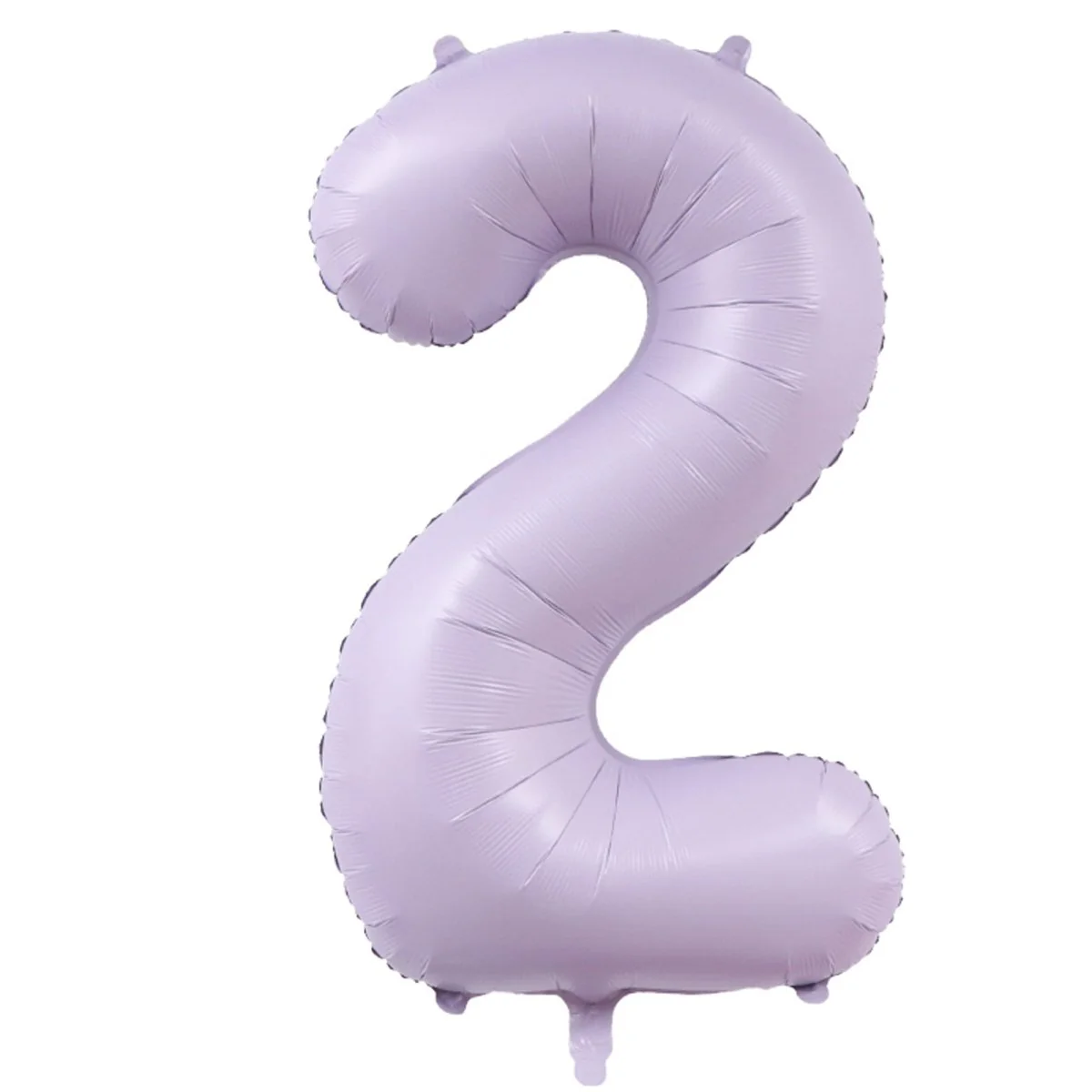 Lilac Purple Number 2 Supershape Foil Balloon, 40 Inches, 1 Count