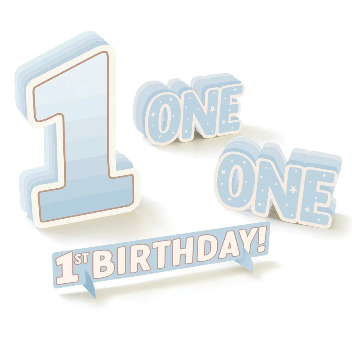 Little Mister Birthday Table Decoration Kit, 1 Count