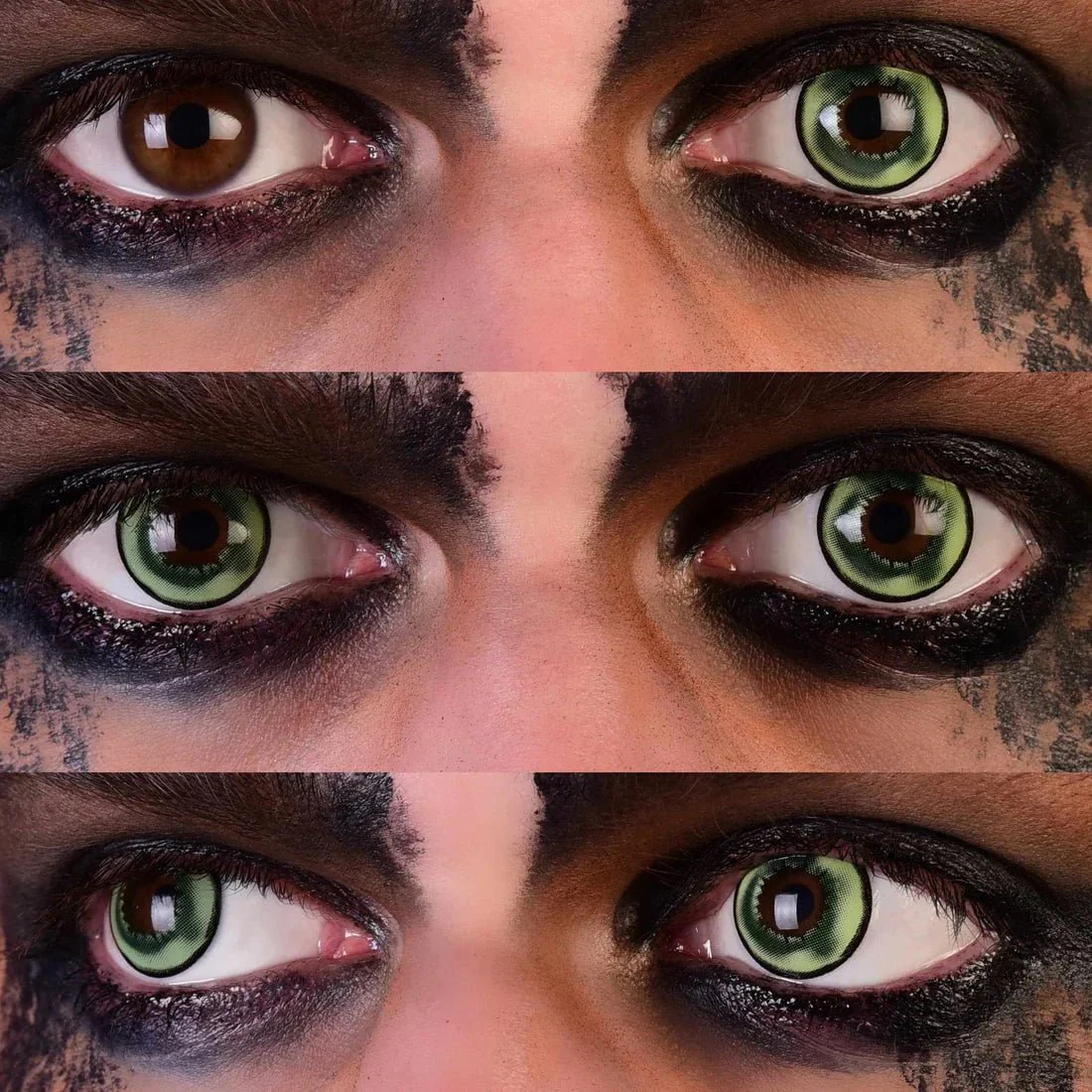 PRIMAL® Lizard King - Green Coloured Contact Lenses, 3 months usage - Image 4