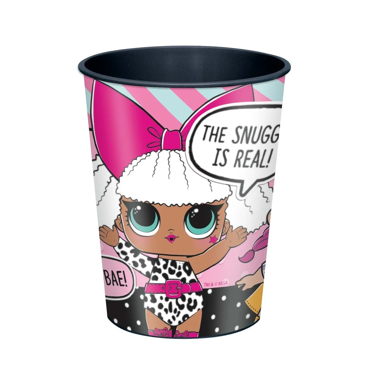 LOL Surprise Black Party Favour Cup, 16 Oz, 1 Count