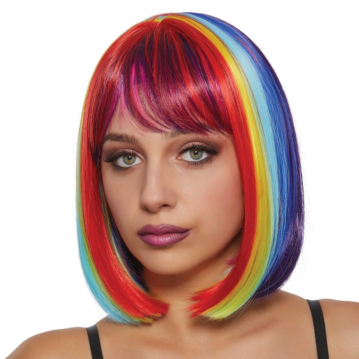 Multicolor Lollipop wig for women