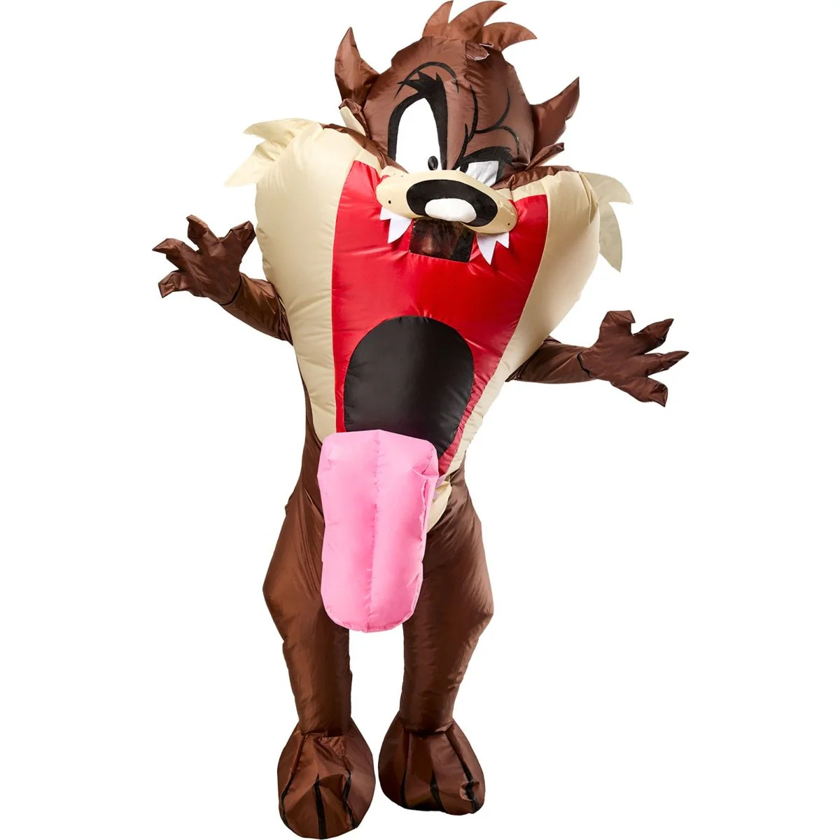Looney Tunes Taz Inflatable Costume with Mask for Adults