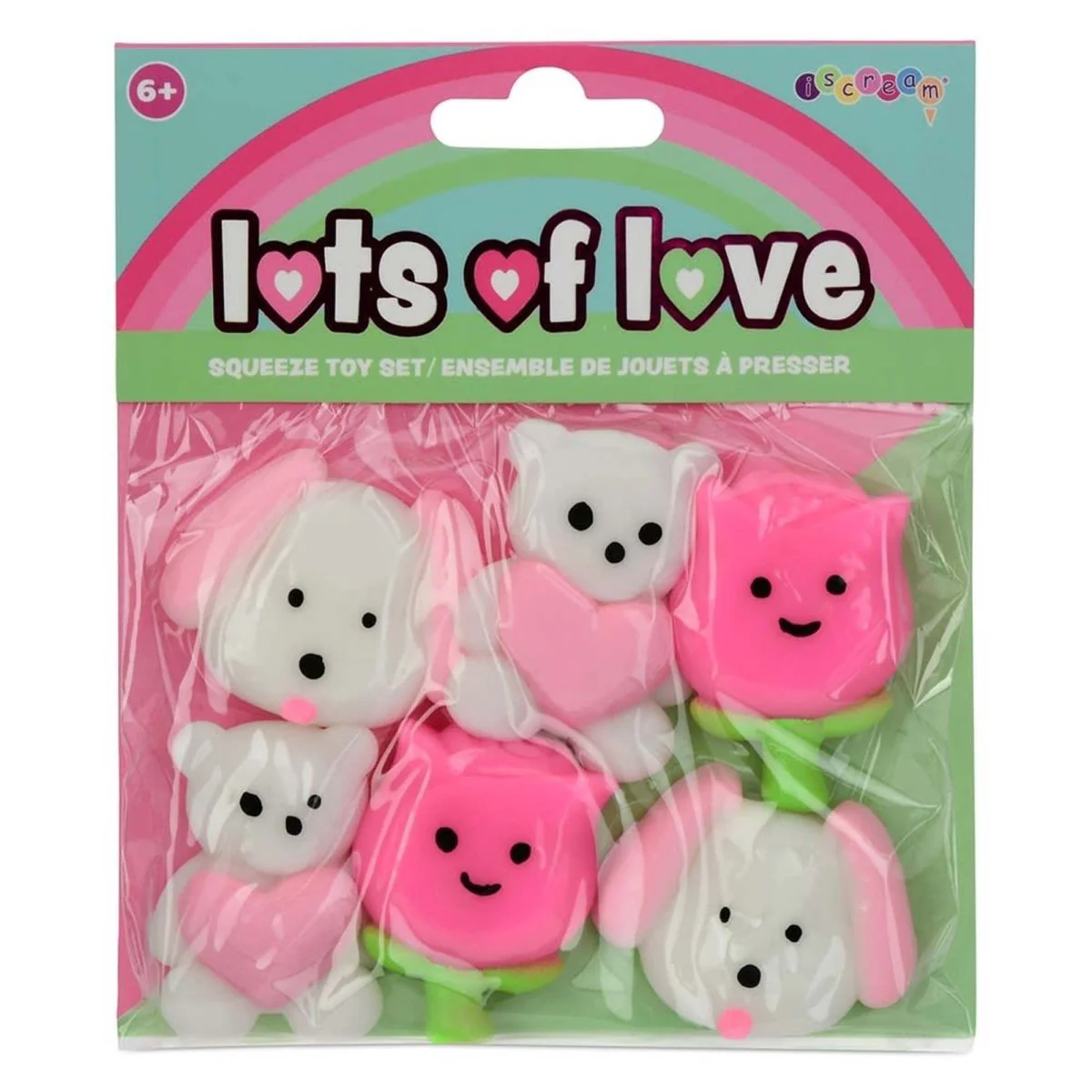 Lots of Love Squeeze Toys, 6 Count - Image 2