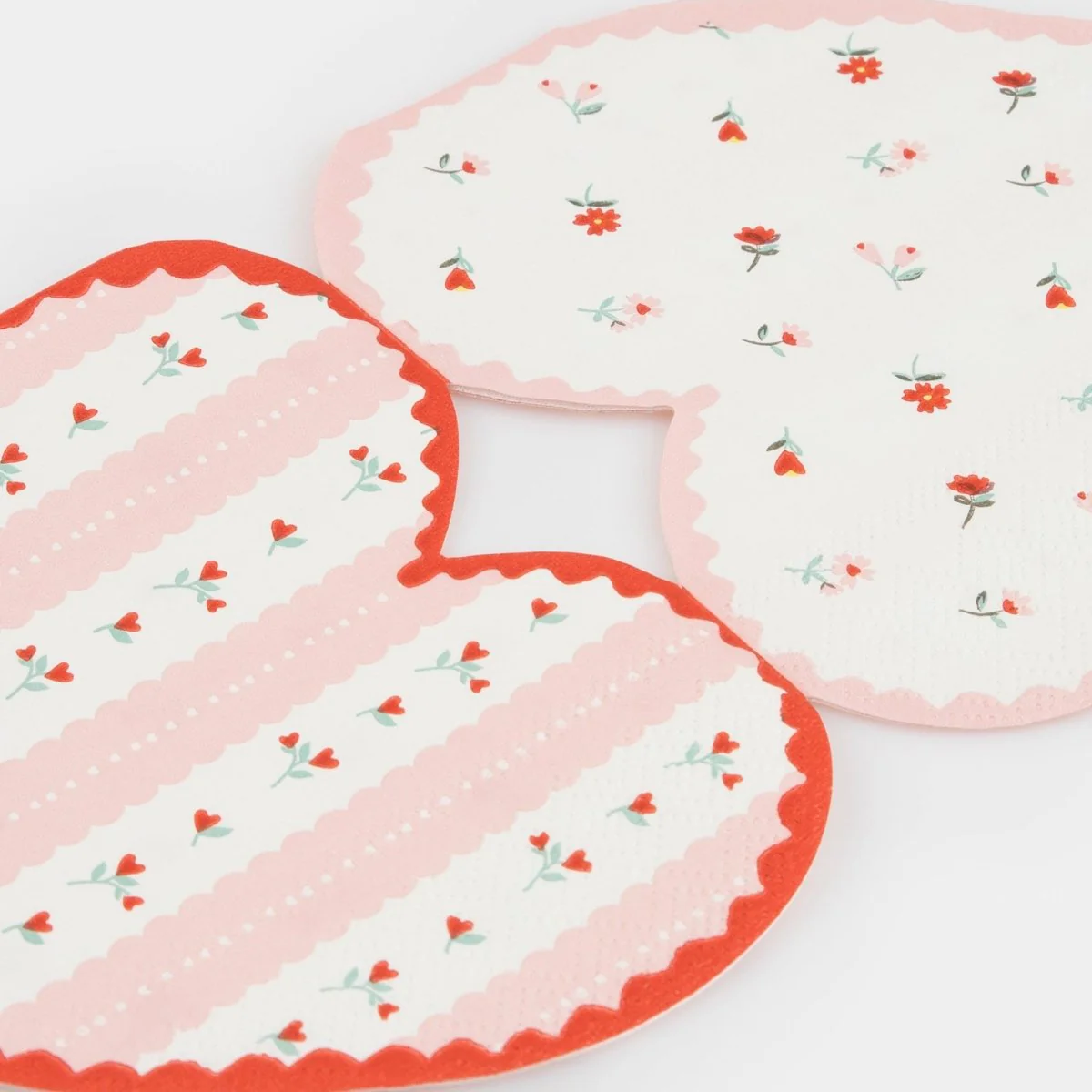 Love Sweet Love Small Heart Shaped Dessert Napkins, 16 Count - Image 2
