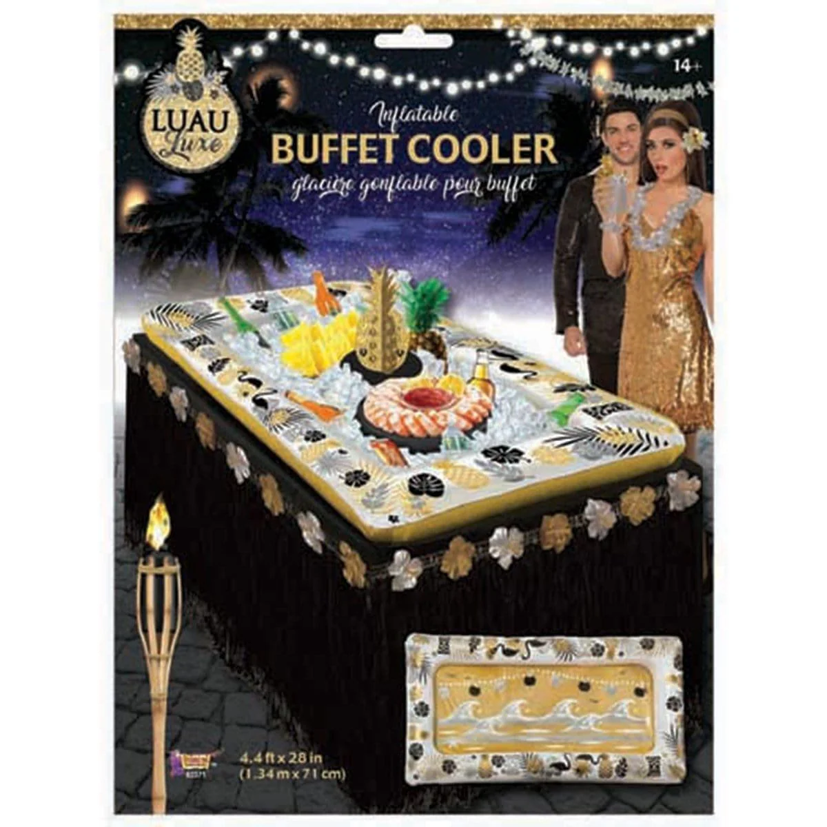 Luau Buffet Cooler