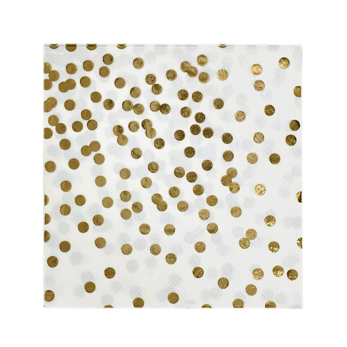 Lunch Beverage - Gold Confetti - 16/Pk