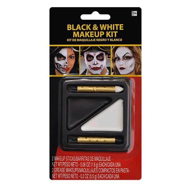 Black & white makeup kit