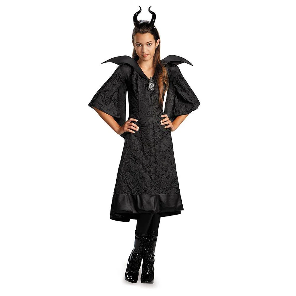 Glam Christening Gown for Kids, Maleficent