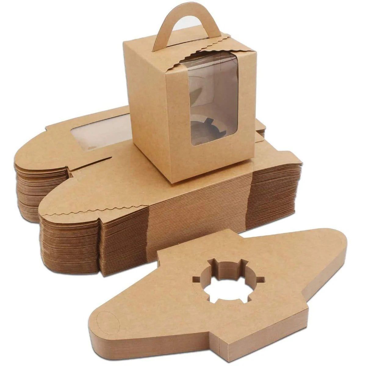 Marble Individual Cupcake Boxes, 10 Count - Image 4