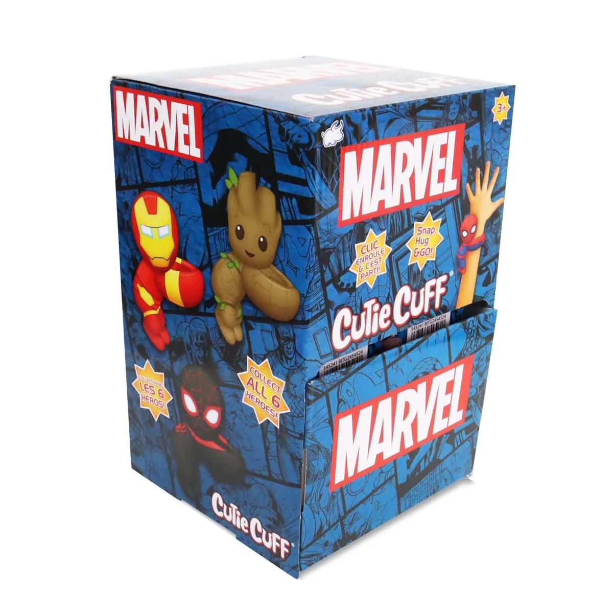 Marvel Cutie Cuffs Slap Bracelet, Assortment, 1 Count - Image 4