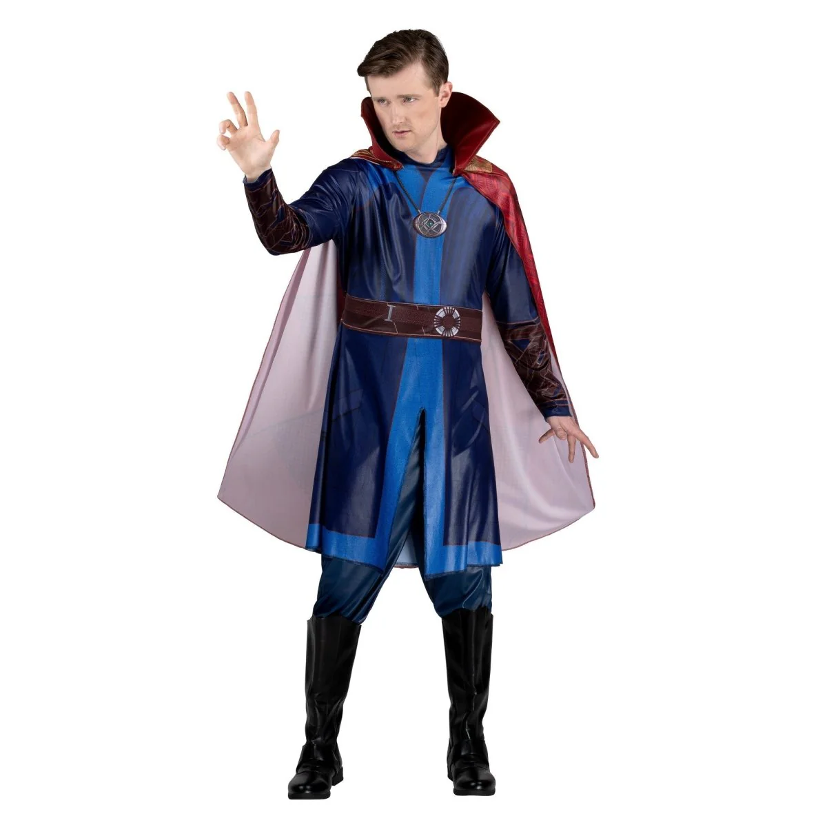 Marvel Dr.Strange Qualux Costume for Adults, Blue Tunic - Image 2