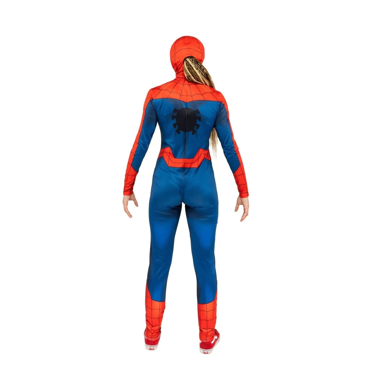 Marvel Spider-Man Qualux Costume for Adults, Jumpsuit and Headpiece - Image 10