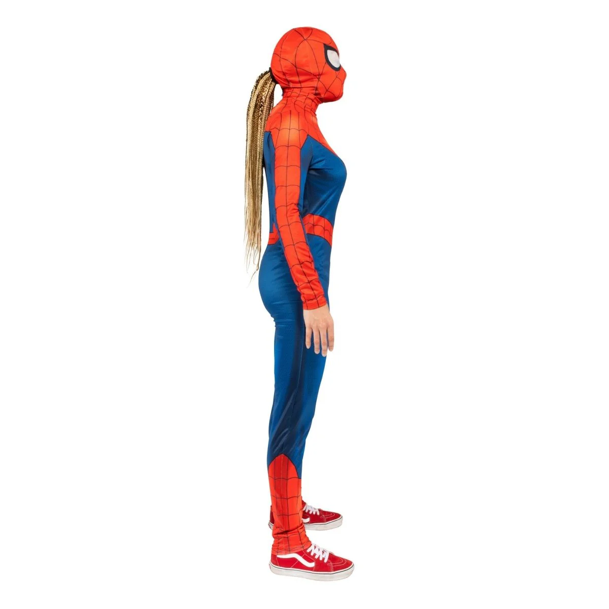 Marvel Spider-Man Qualux Costume for Adults, Jumpsuit and Headpiece - Image 8