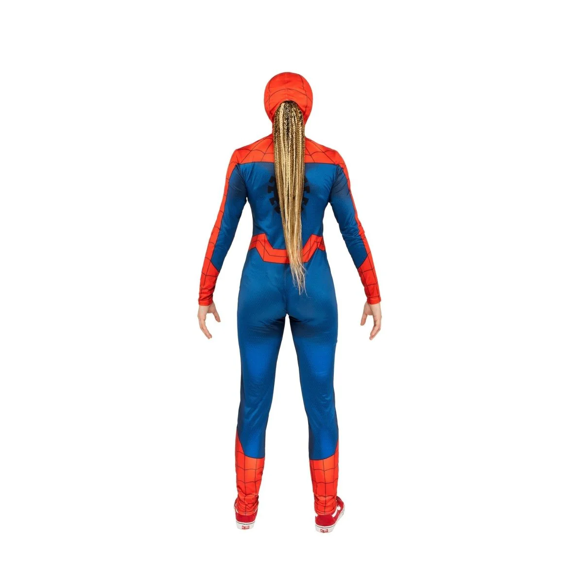 Marvel Spider-Man Qualux Costume for Adults, Jumpsuit and Headpiece - Image 9