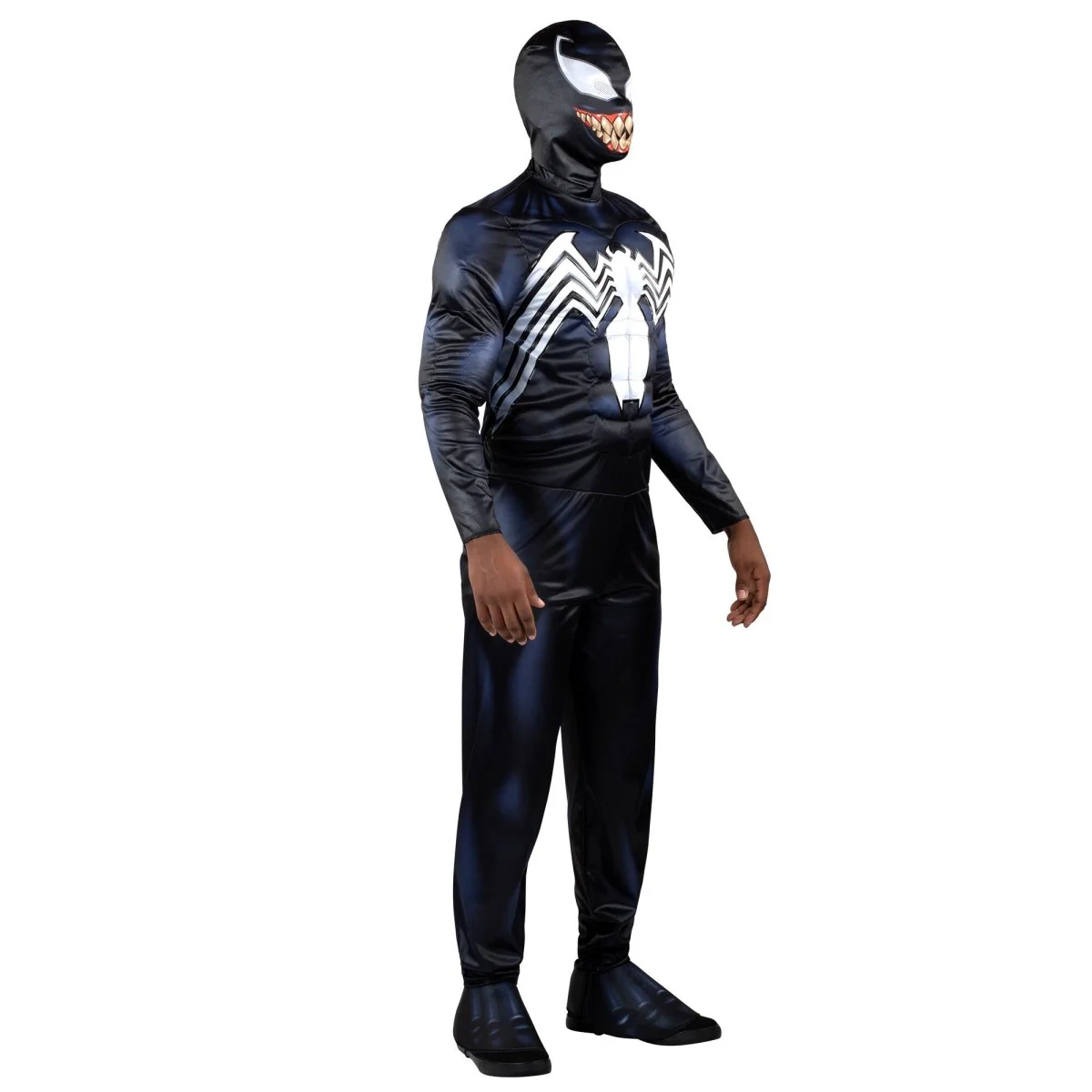 Marvel Venom Qualux Costume for Adults, Black Jumpsuit - Image 5