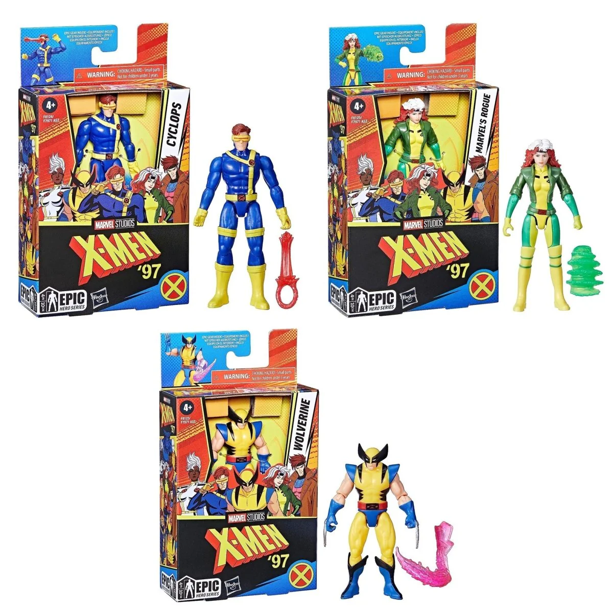 Marvel X-Men Figure, 4 Inches, Assortment, 1 Count