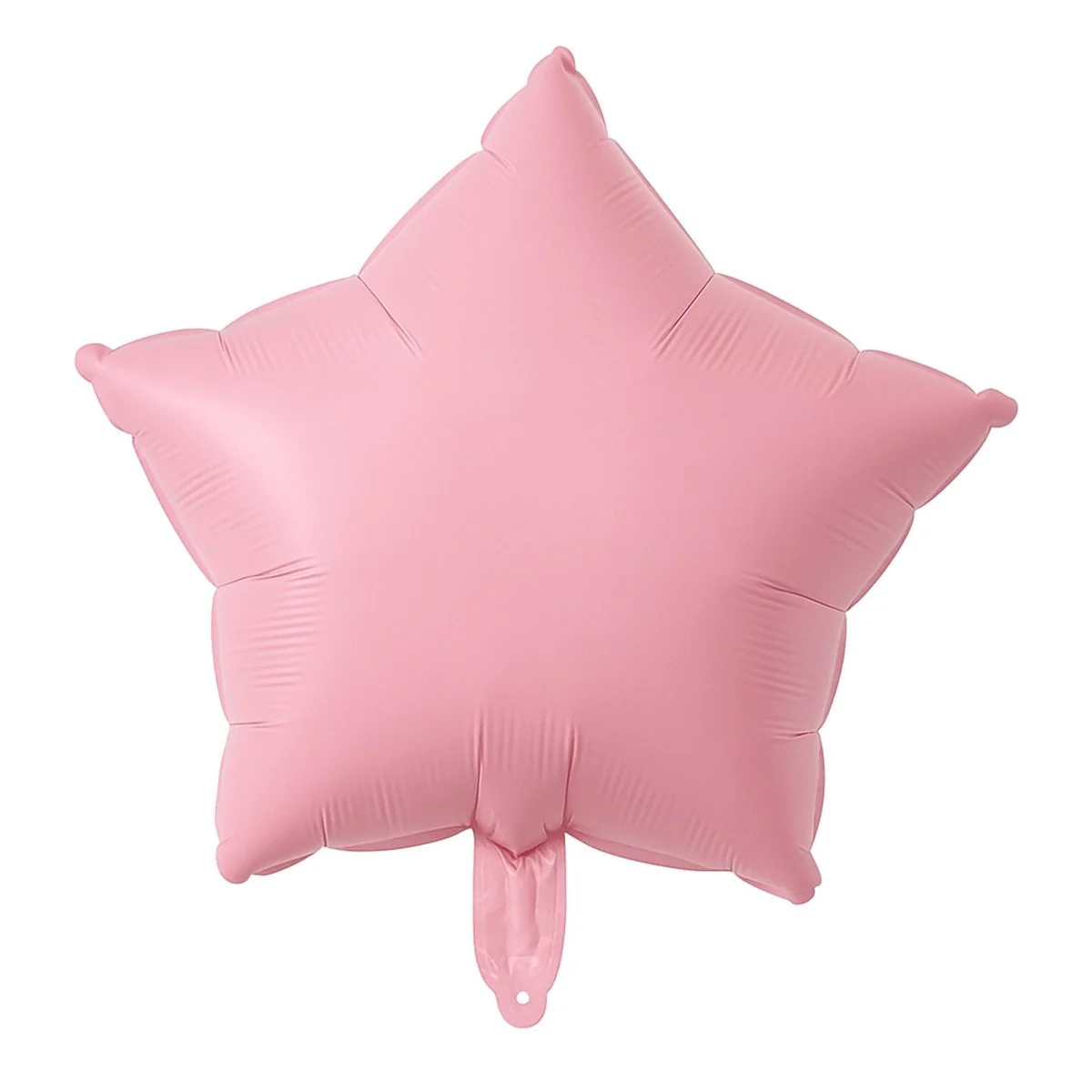 Matte Dusty Rose Star Shaped Foil Balloon, 18 Inches, 1 Count