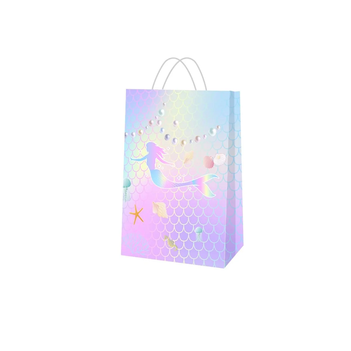 Mermaid Lagoon Birthday Surprise Bags, 6 Count