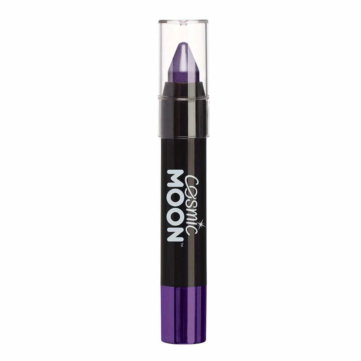 Moon purple metallic face & body crayon