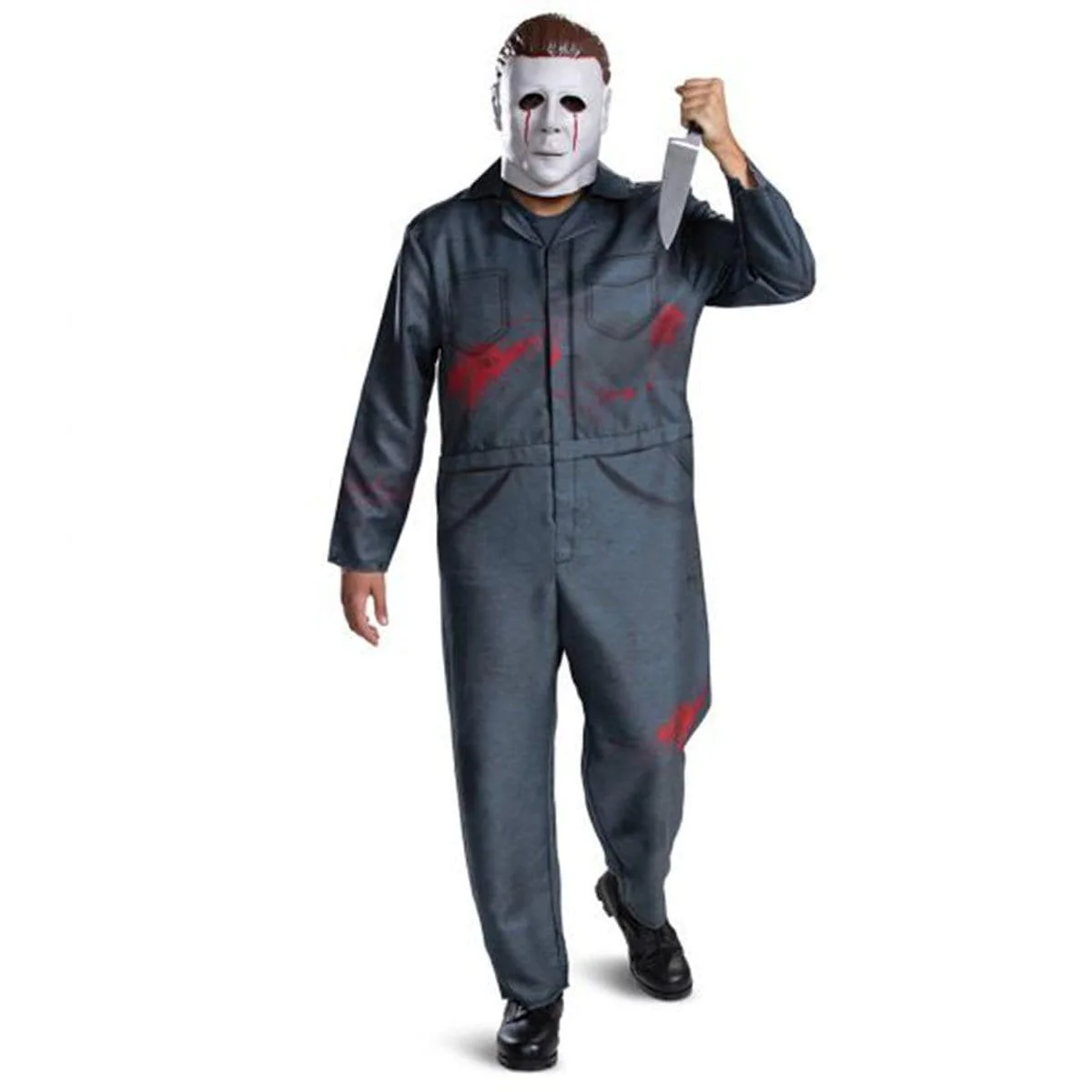 Michael Myers Deluxe Plus Size Costume for Adults, Halloween II - Image 2
