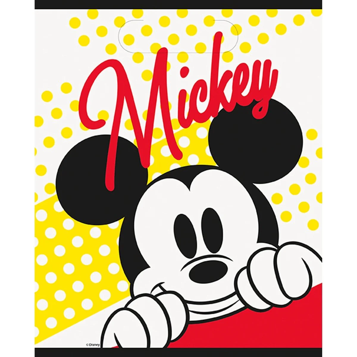 Mickey Mouse Birthday Favour Bags, Disney, 8 Count