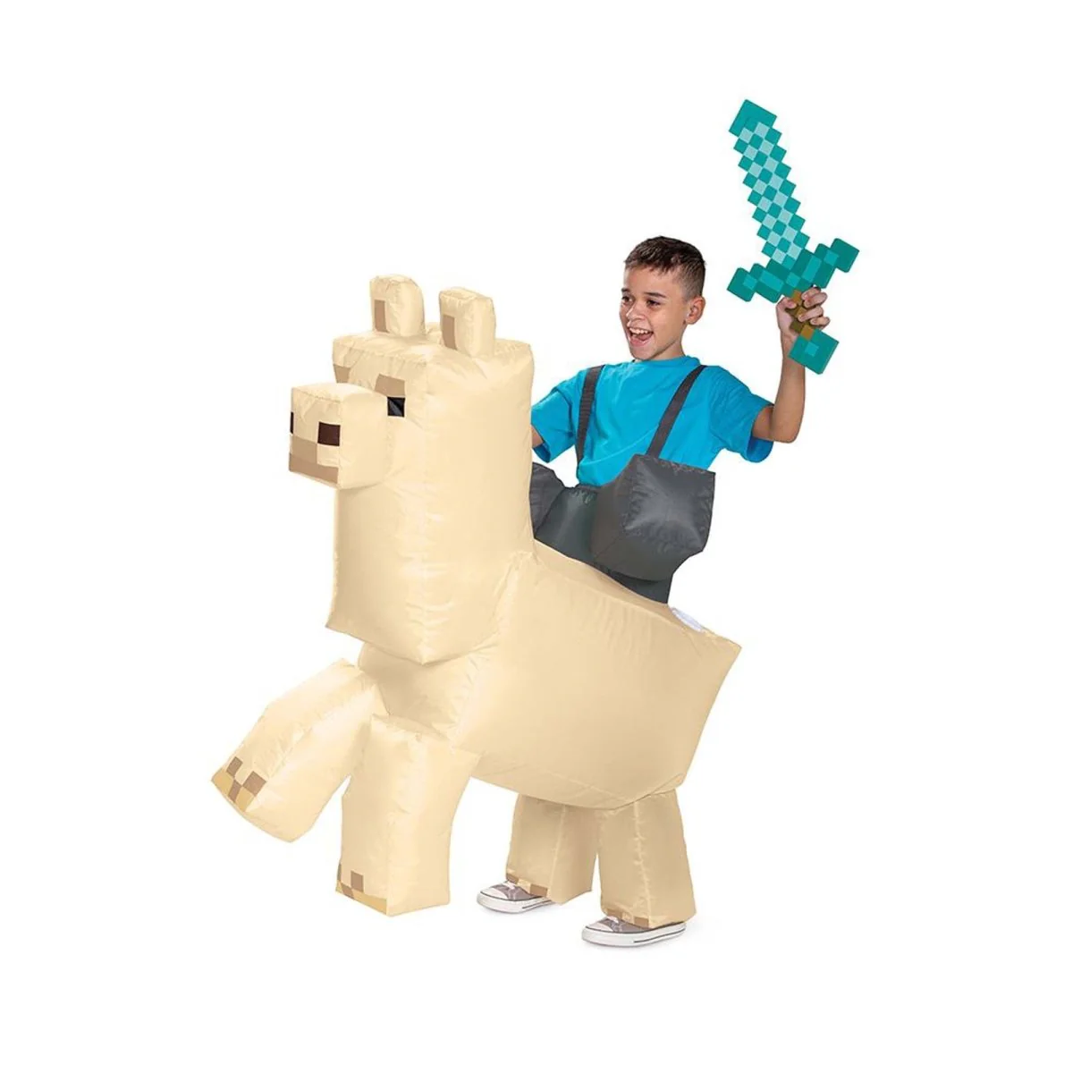 Minecraft Llama Inflatable Costume for Kids - Image 3