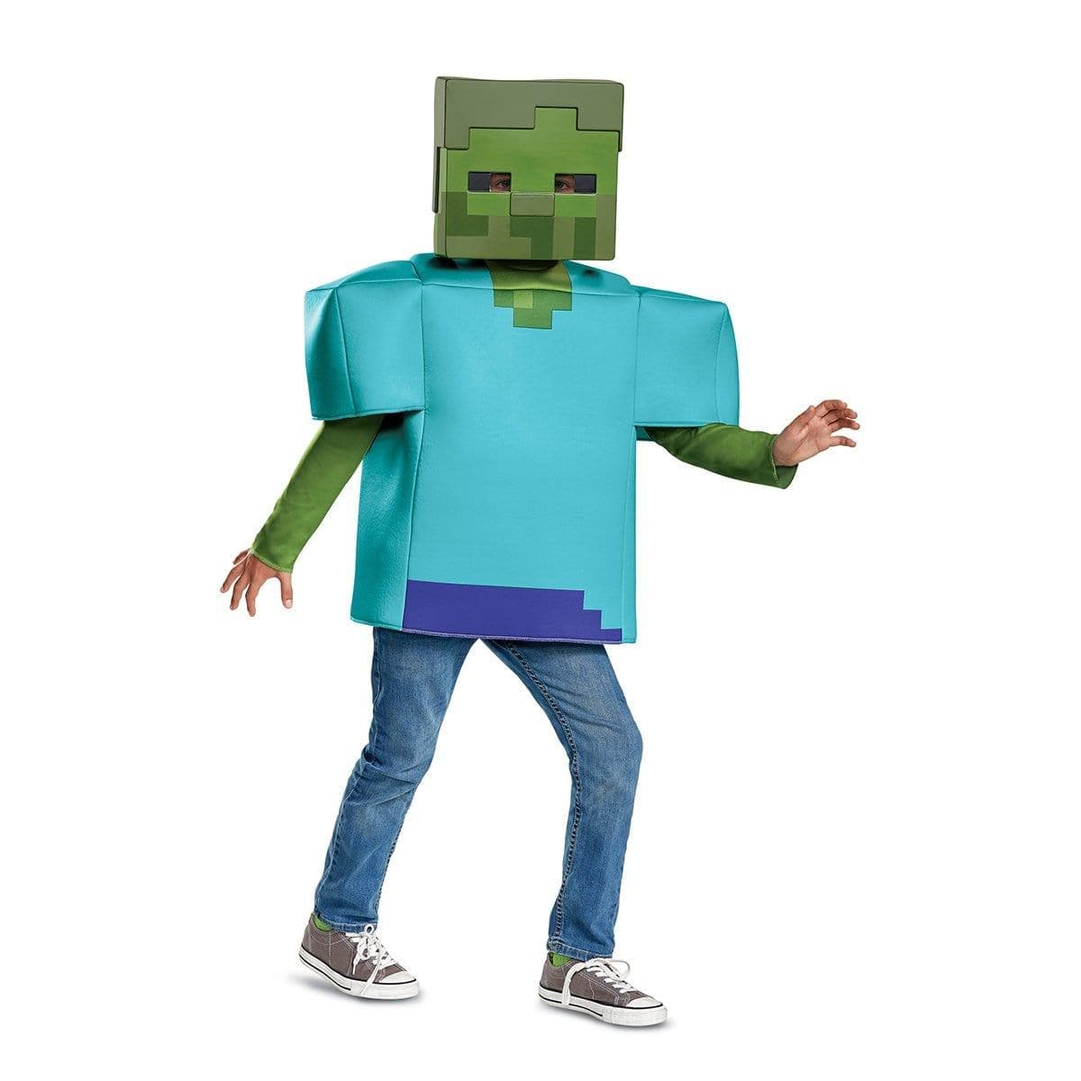 Zombie Costume for Kids, Minecraft