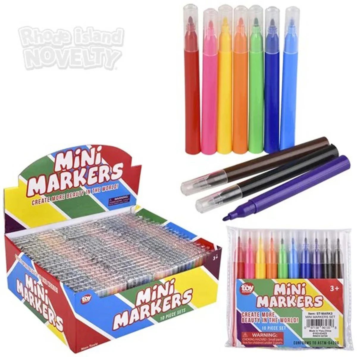 Mini Markers, 10 Count - Image 2