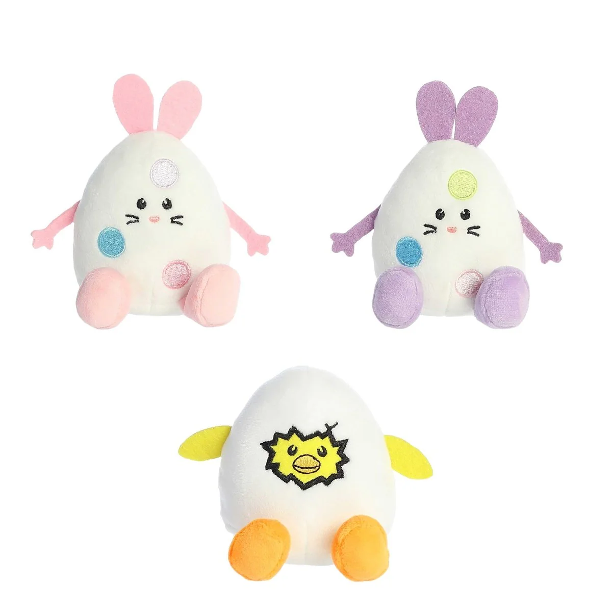 Mini Plush Eggspressions, 3.5 Inches, Assortment, 1 Count