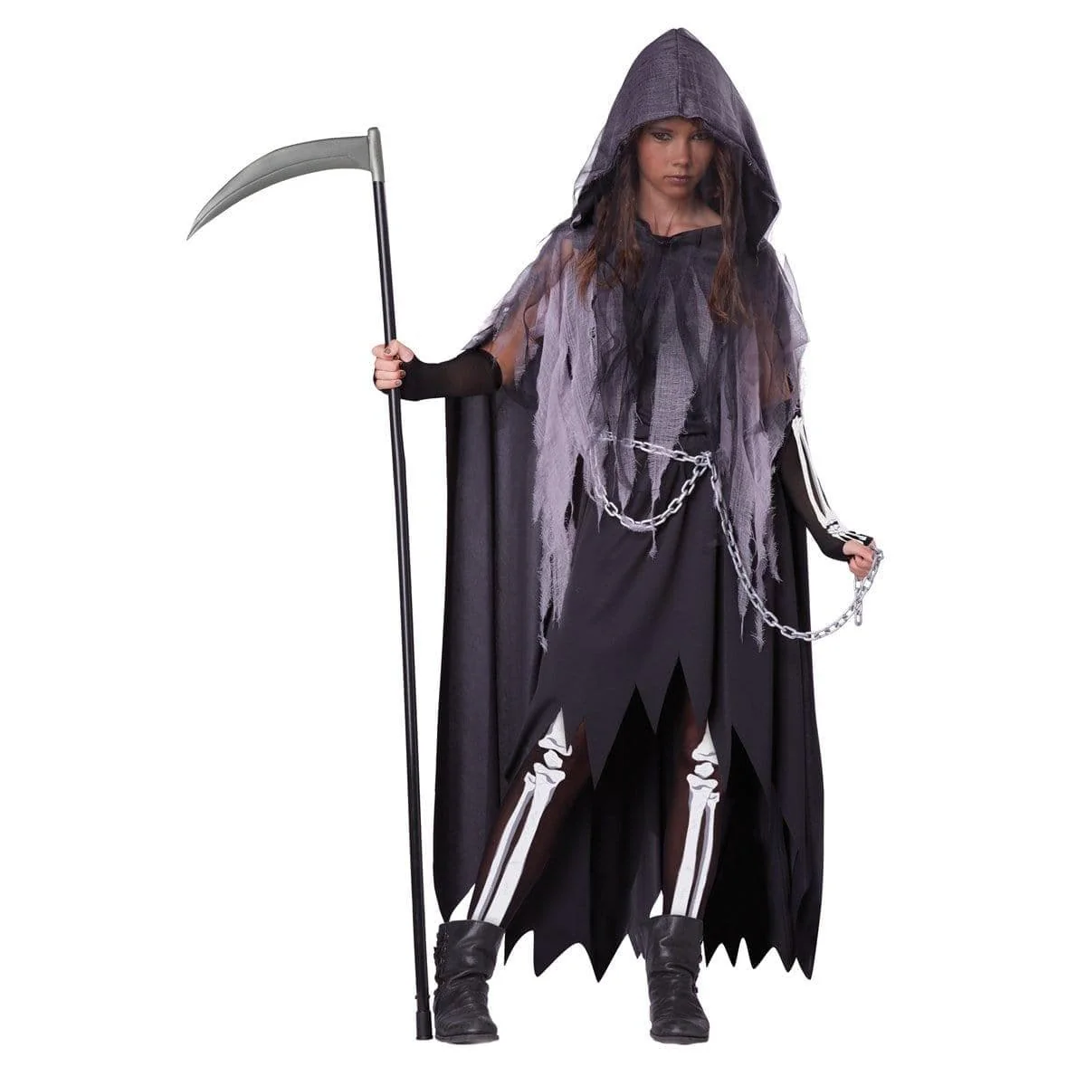 Miss Reaper Costume for Kids
